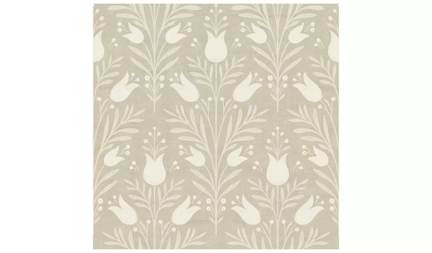 Esselle Home Tulip Taupe Wallpaper
