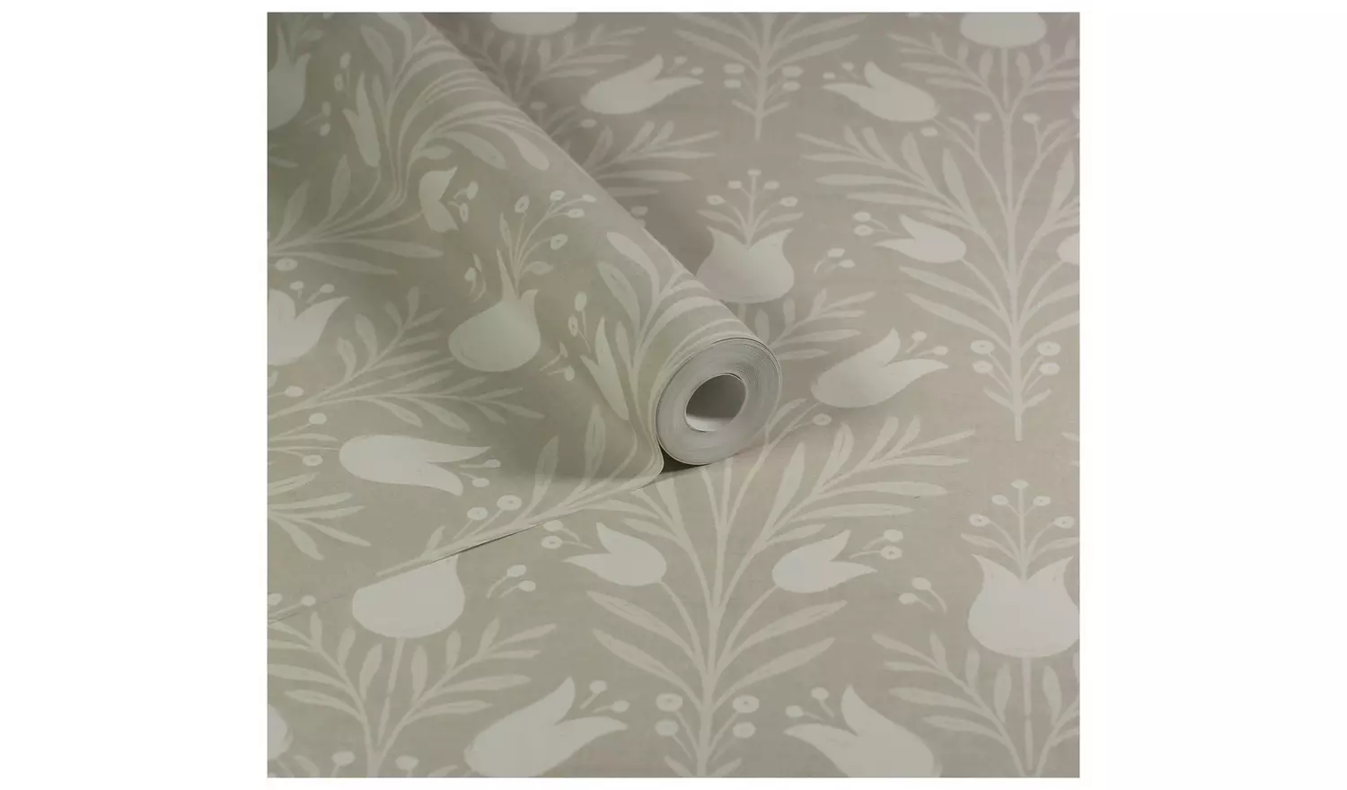 Esselle Home Tulip Taupe Wallpaper