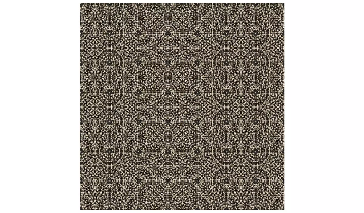 Arthouse Symmetrical Chic Black Gold Wallpaper