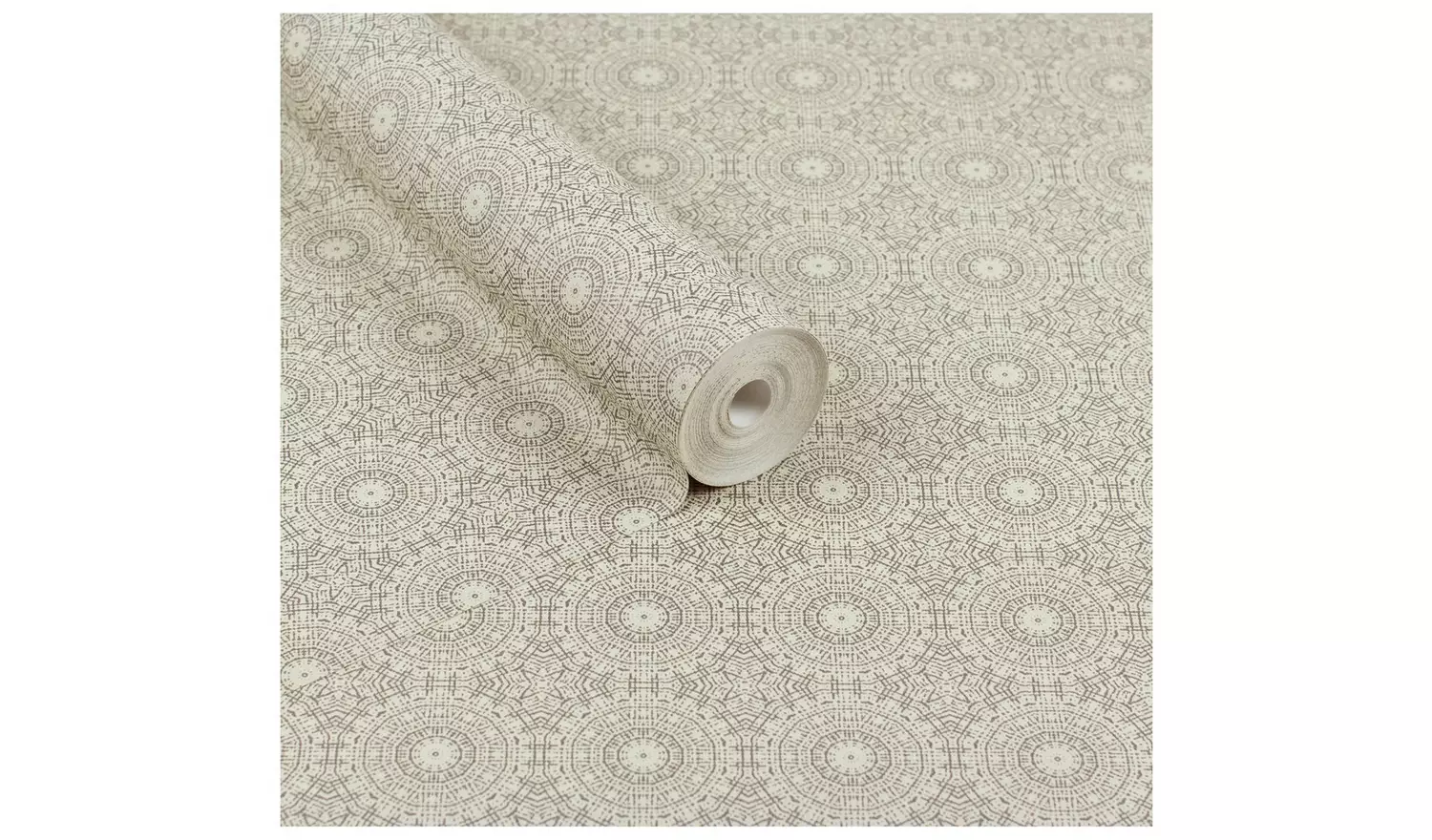 Arthouse Symmetrical Chic Silver Wallpaper