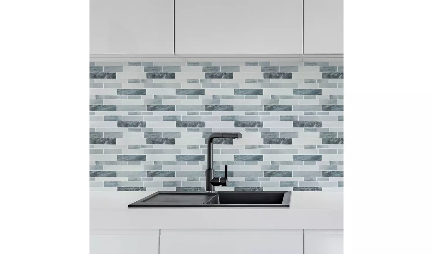 ArthouseGeometric Wall Tile Grey Wallpaper