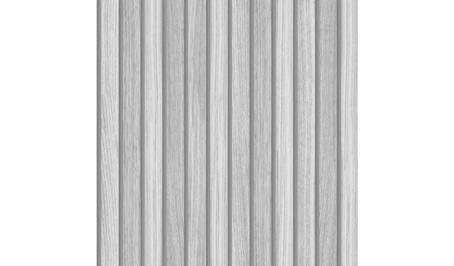 Fresco Wooden Slats Grey Wallpaper