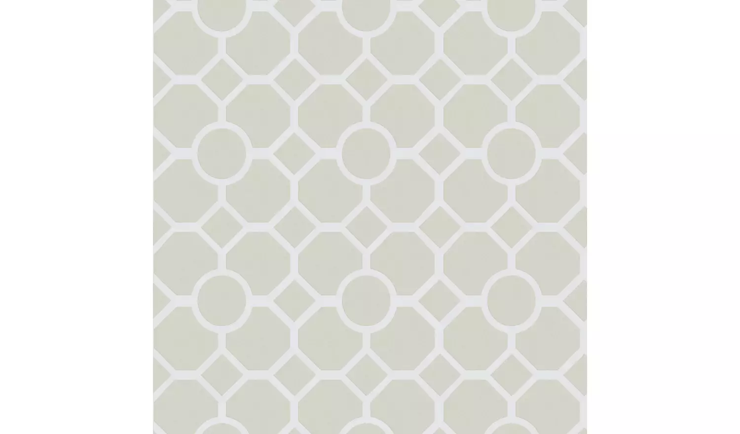 RHS Lattice Fretwork Natural Wallpaper