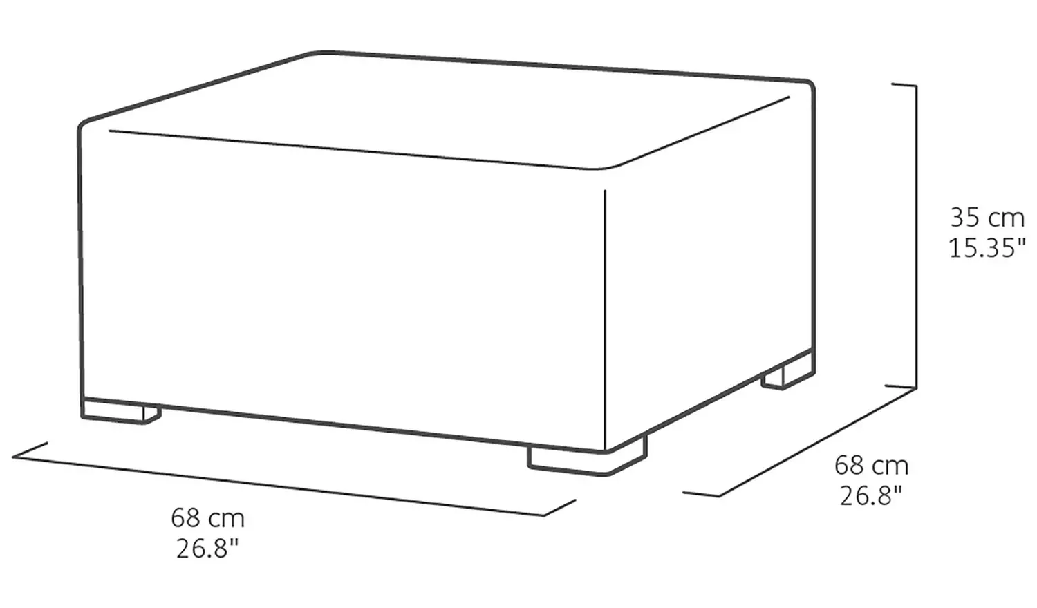 Keter California 5 Seater Sofa and Chair Set - Grey