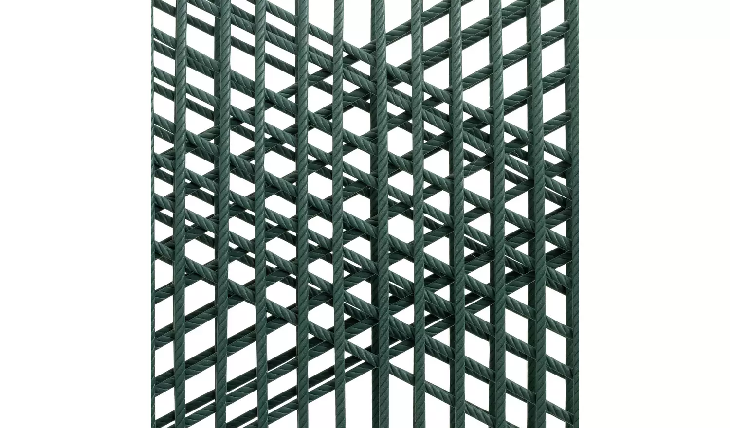 Habitat Hector 4 Seater Rattan Effect Patio Set - Green