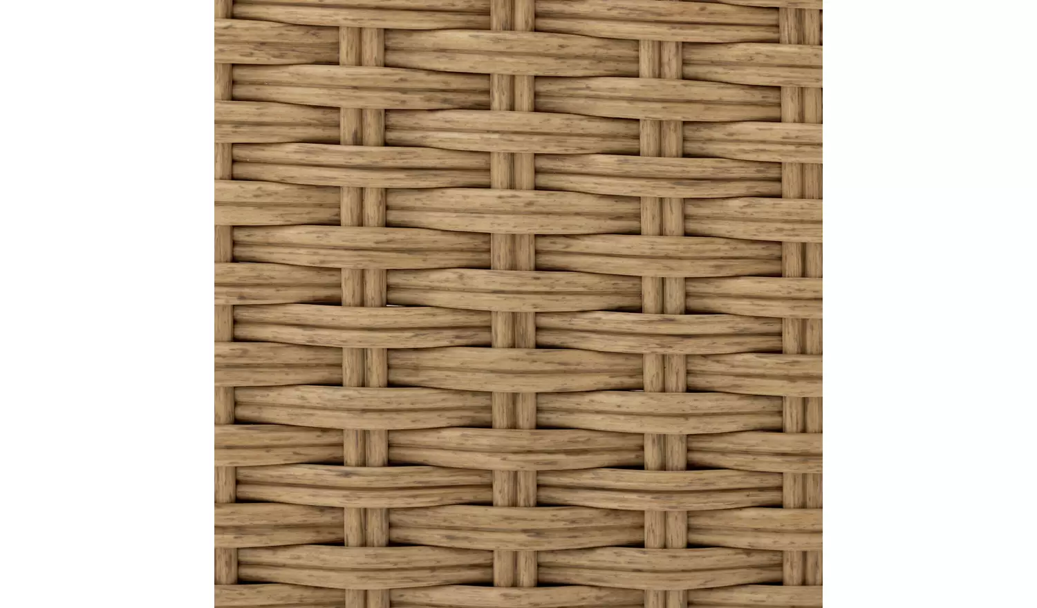 Habitat Ella 5 Seater Rattan Effect Garden Sofa Set- Natural