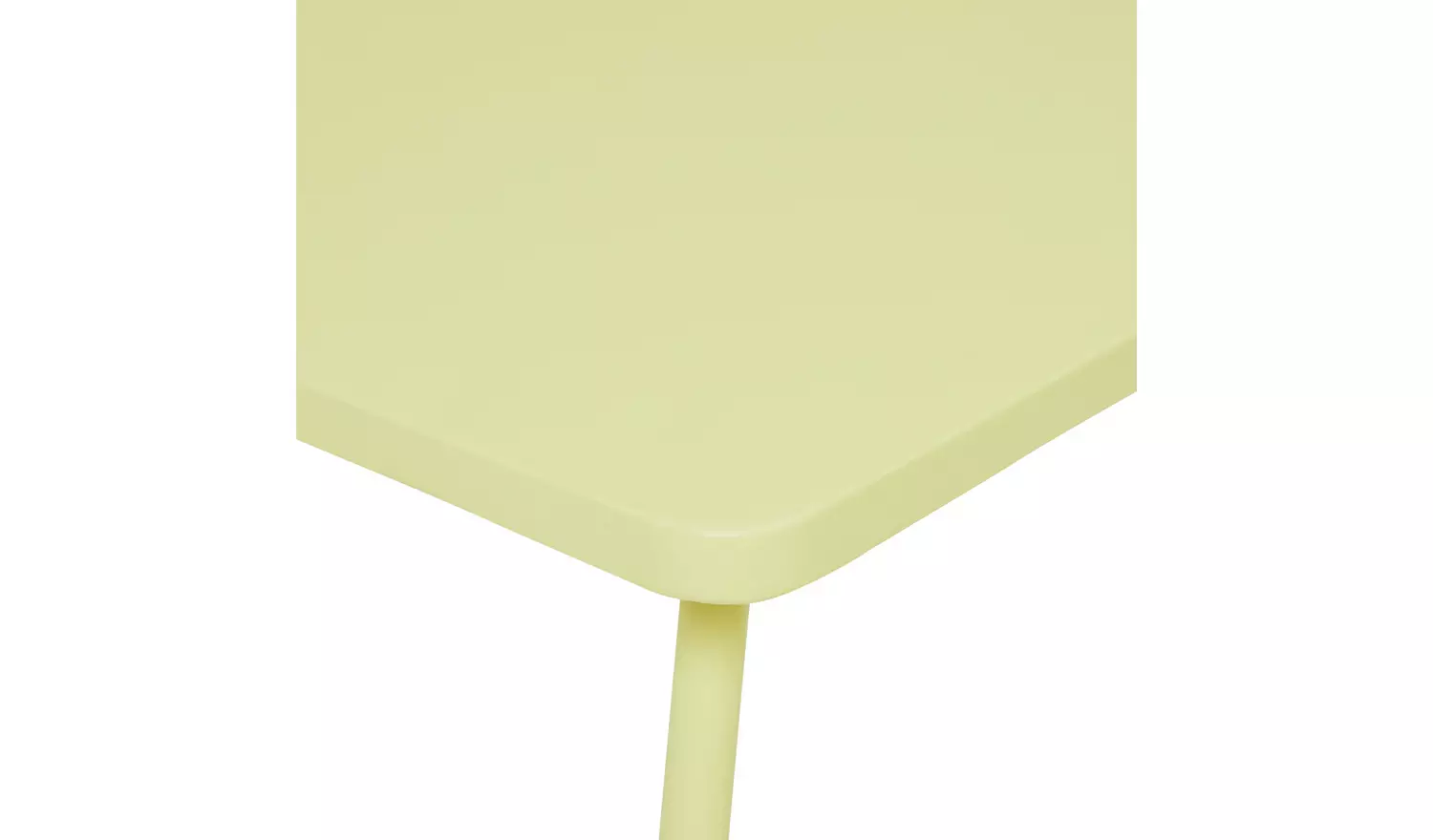 Habitat Cali 4 Seater Metal Patio Set - Yellow