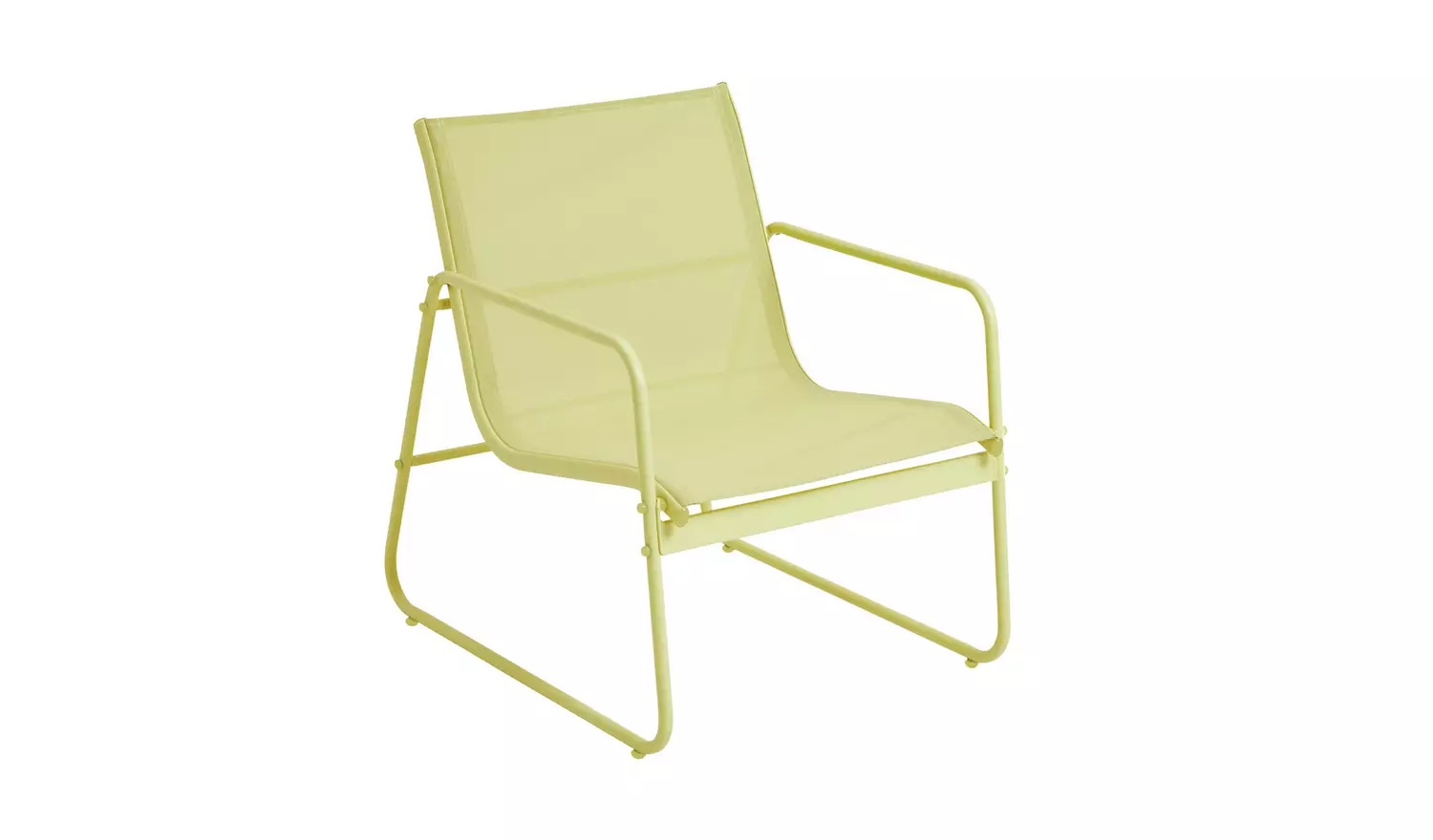 Habitat Cali 4 Seater Metal Patio Set - Yellow