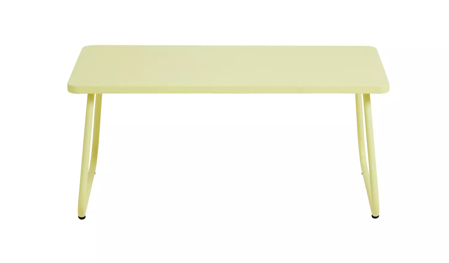 Habitat Cali 4 Seater Metal Patio Set - Yellow