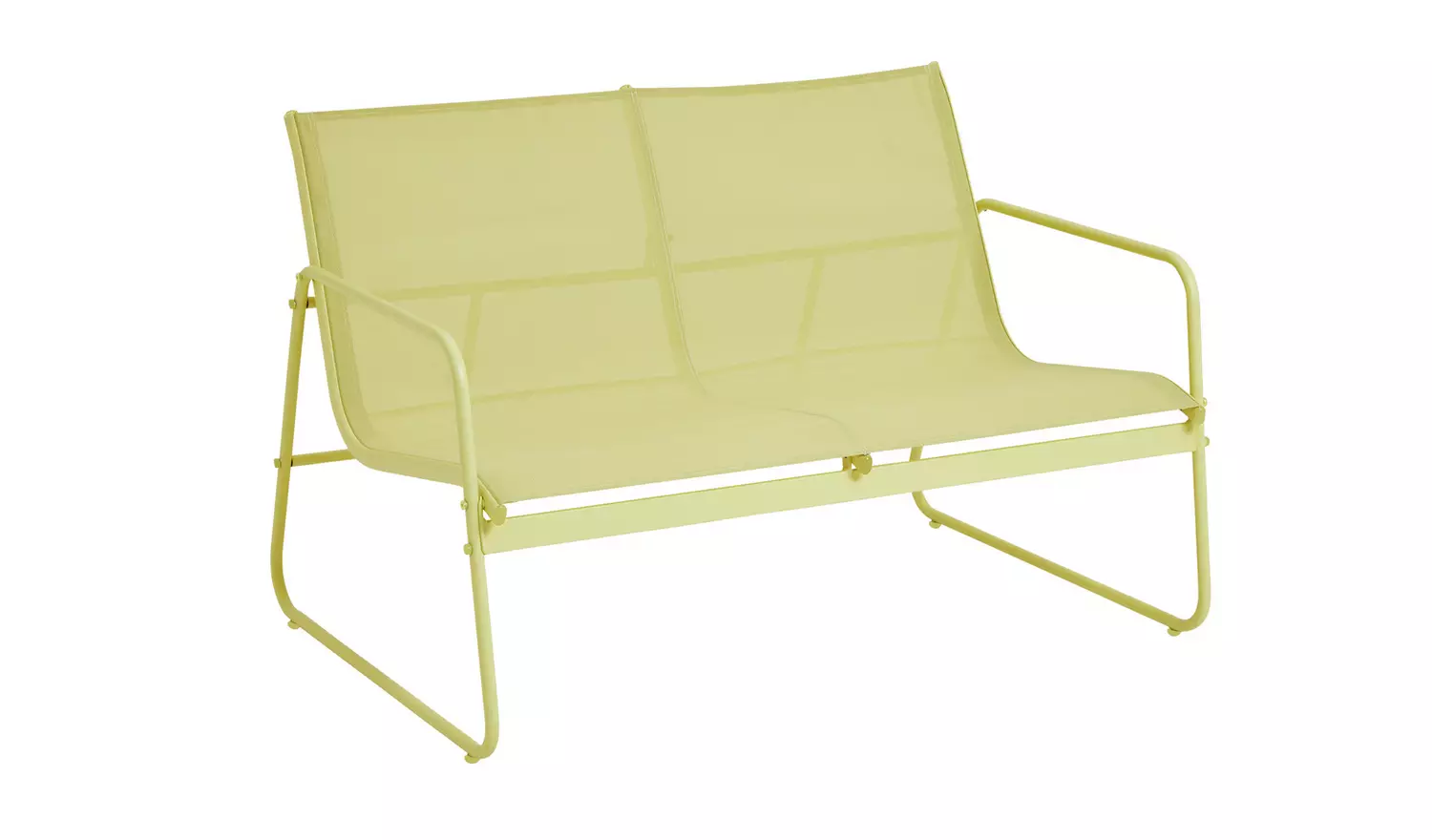 Habitat Cali 4 Seater Metal Patio Set - Yellow