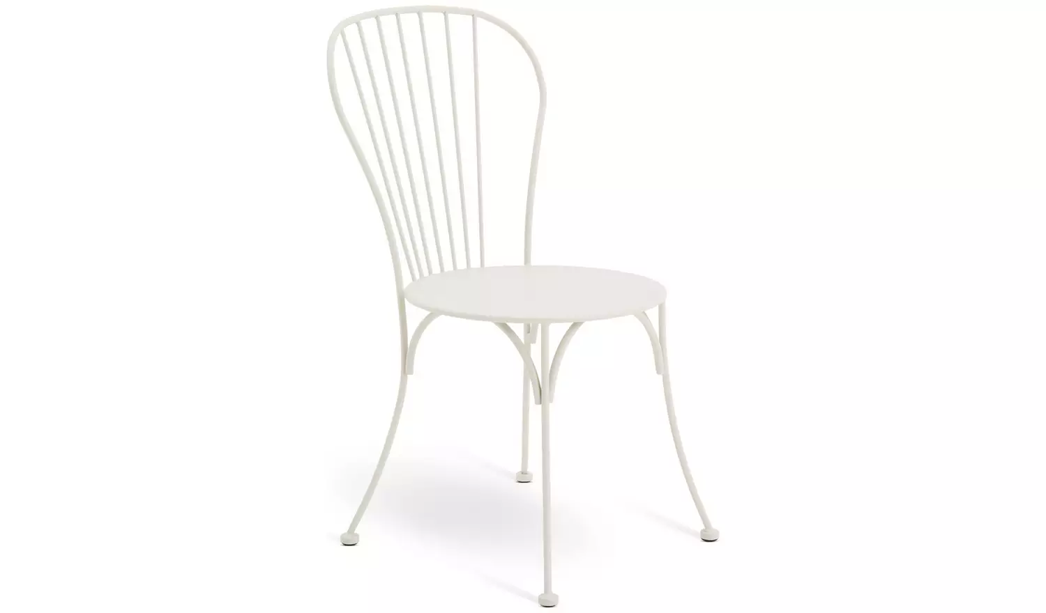 Habitat Elara 2 Seater Metal Garden Bistro Set - White