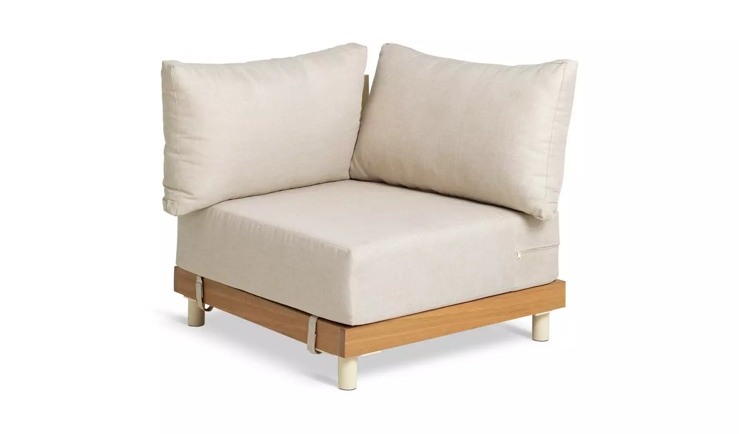 Habitat Bloom 5 Seater Garden Modular Sofa Set - Natural