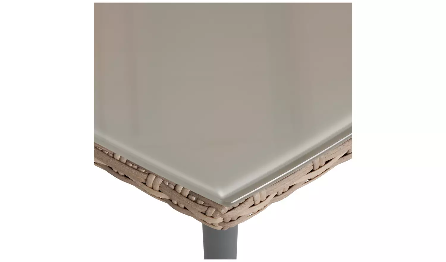 Argos Home Cusco 4 Seater Rattan Effect Patio Set - Natural