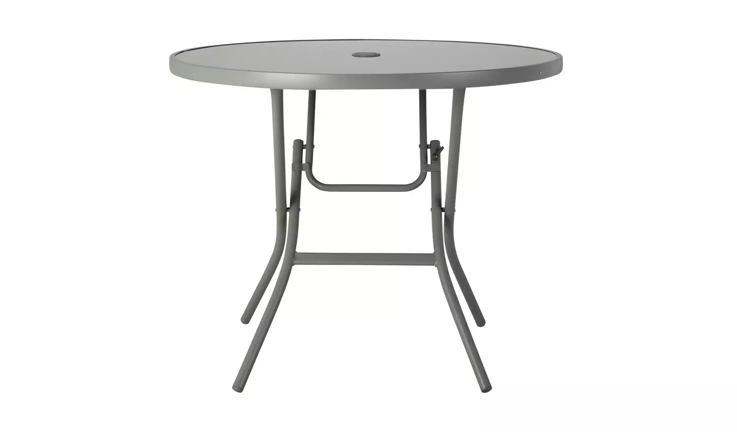 Argos Home Sicily 4 Seater Metal Patio Set - Grey