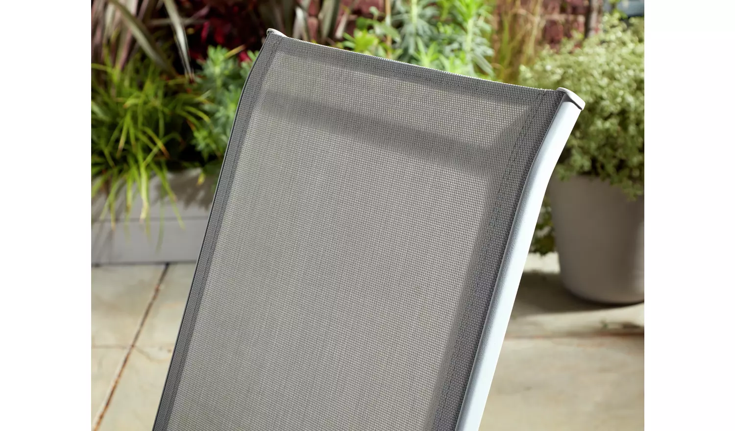 Argos Home Sicily 4 Seater Metal Patio Set - Grey