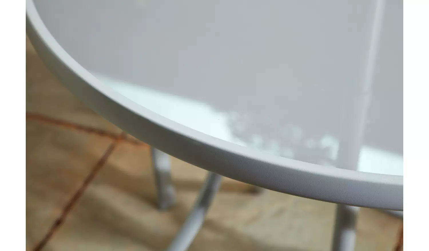 Argos Home Sicily 4 Seater Metal Patio Set - Grey