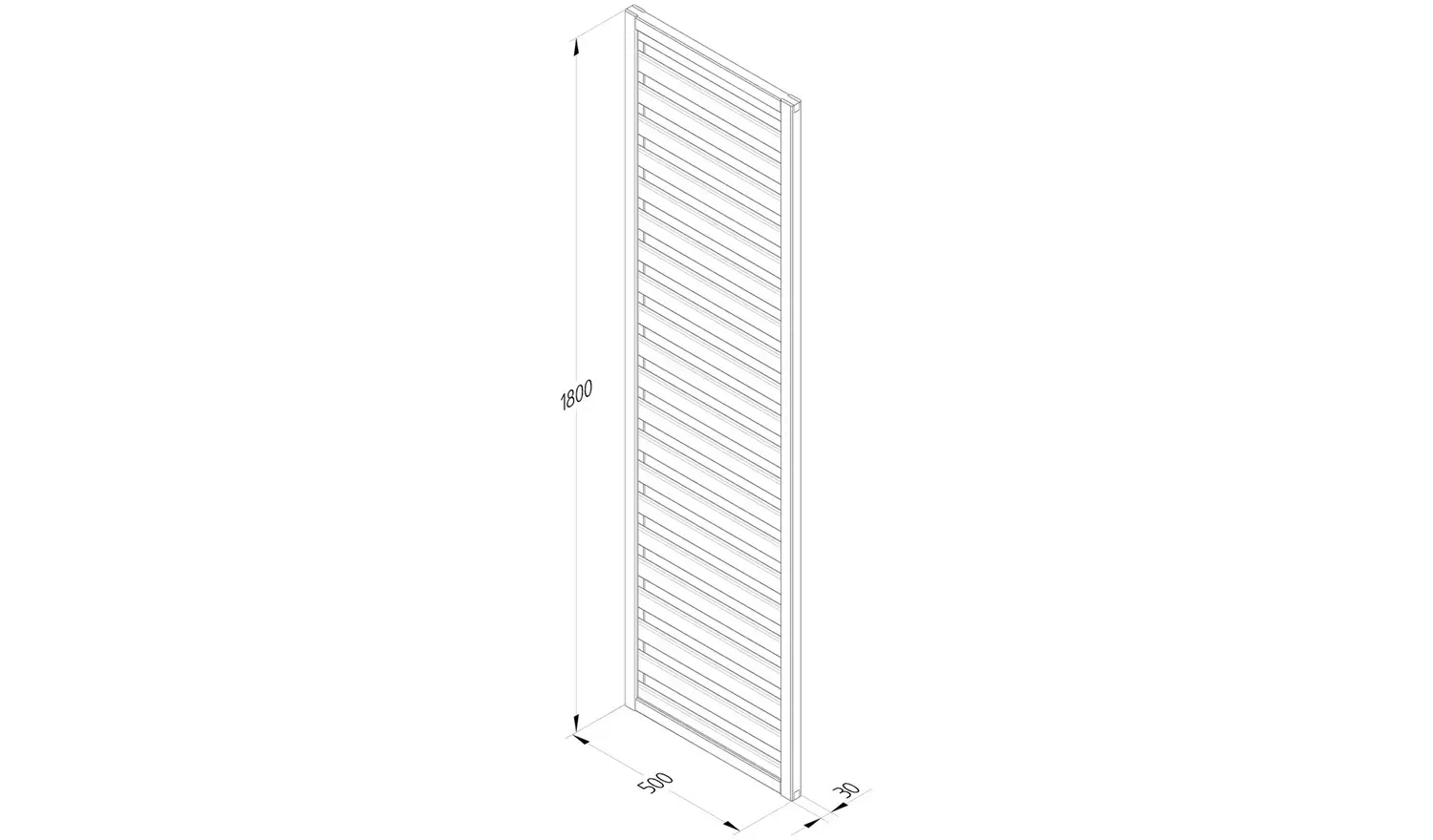 Forest Garden 2 Seater Wooden Garden Patio Set - Natural