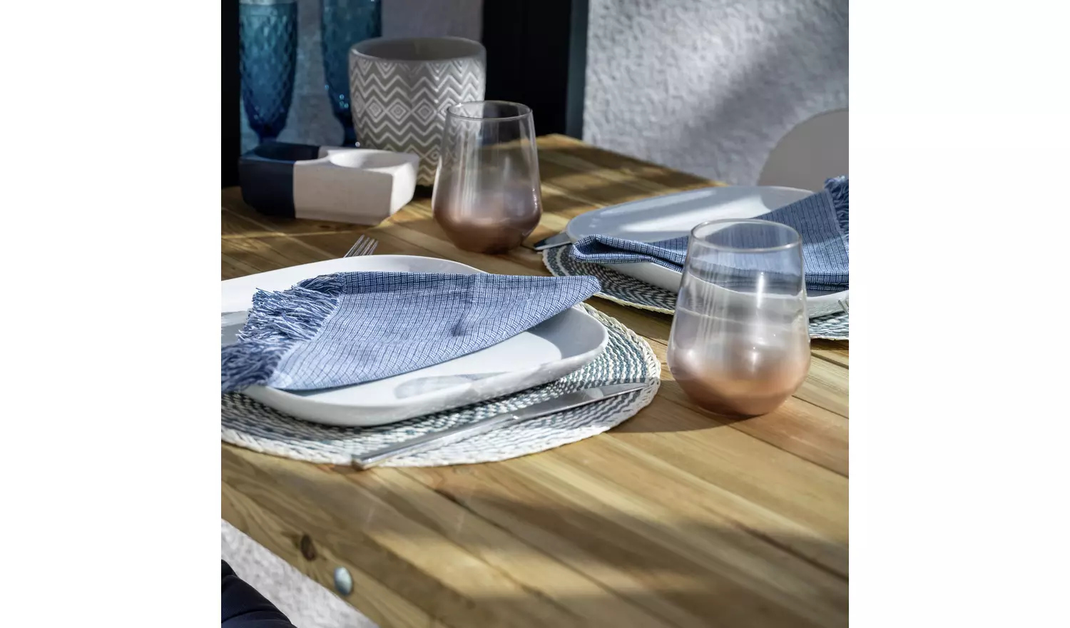 Forest Garden Folding Garden Bar - Natural