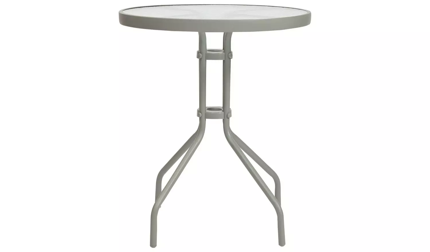 Argos Home 2 Seater Rattan Effect Garden Bistro Set - Grey