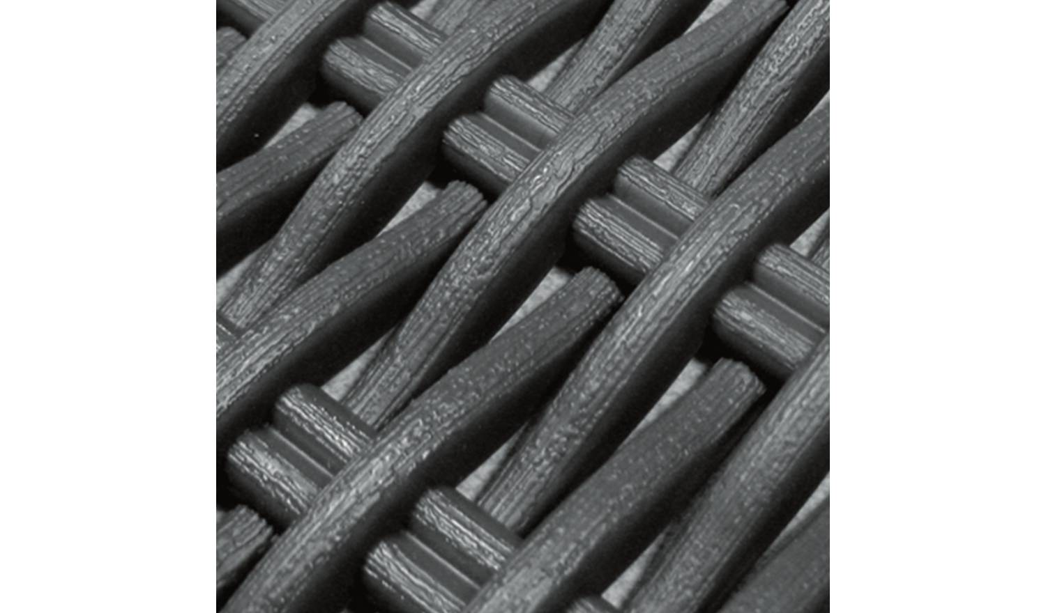 Keter California 3 Seater Mini Garden Corner Sofa Set - Grey