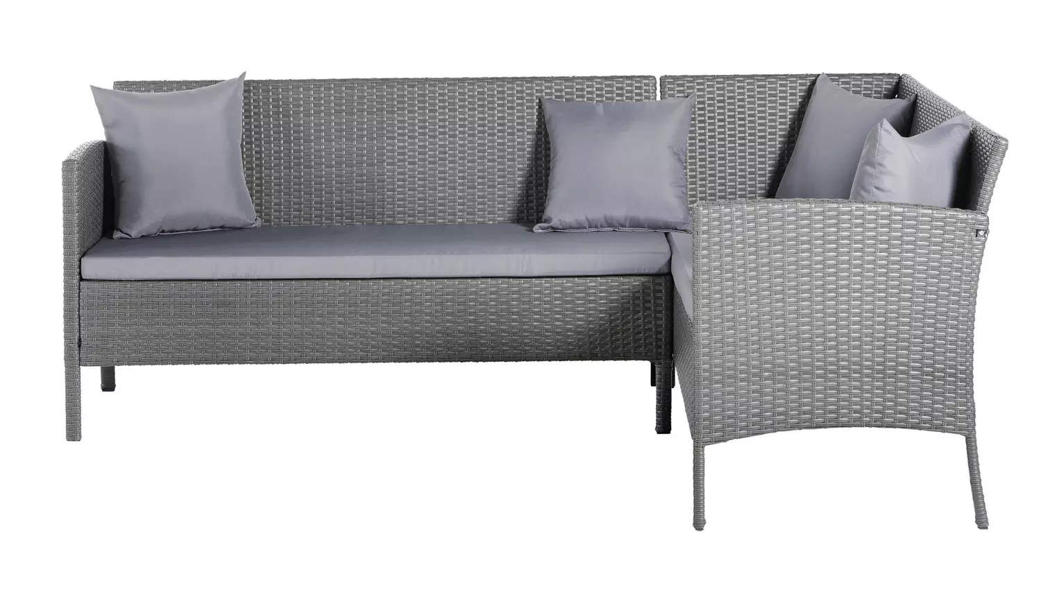 Argos Home 8 Seater Rattan Effect Garden Corner Sofa Set