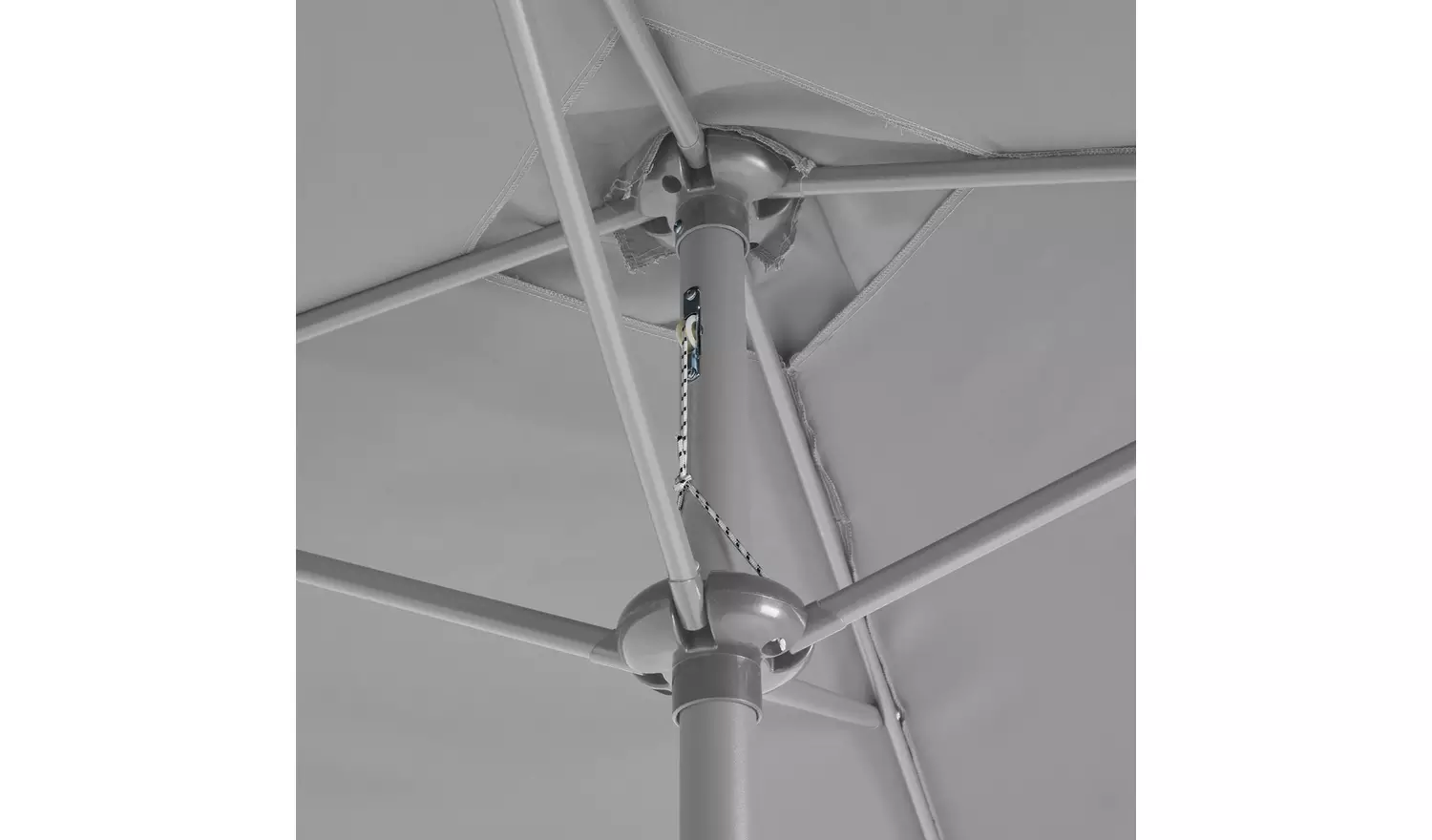 Argos Home 6 Seater Metal Patio Set - Light Grey