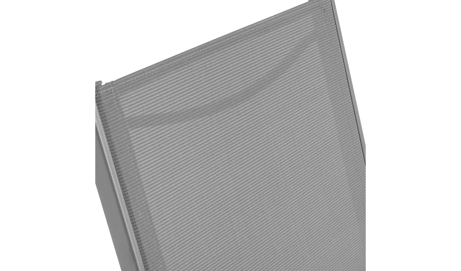 Argos Home 6 Seater Metal Patio Set - Light Grey