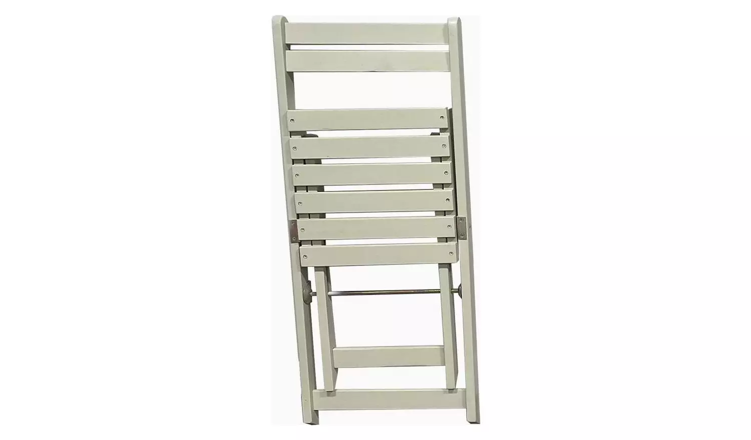 Greenhurst 2 Seater Folding Wooden Garden Bistro Set-White