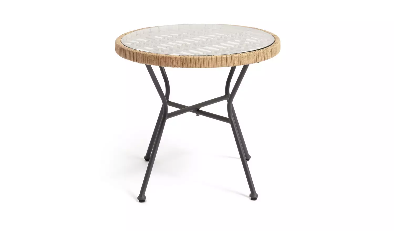 Habitat 2 Seater Bamboo Garden Bistro Set - Natural