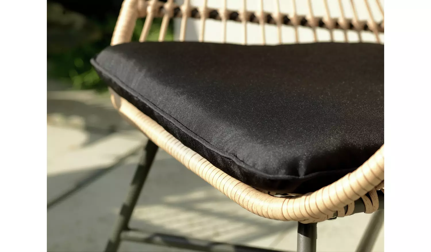 Habitat 2 Seater Bamboo Garden Bistro Set - Natural