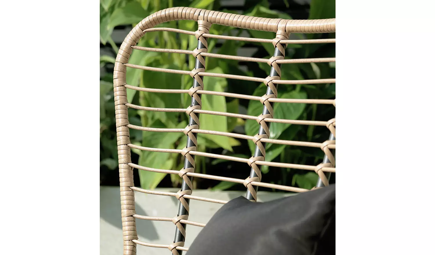 Habitat 2 Seater Bamboo Garden Bistro Set - Natural