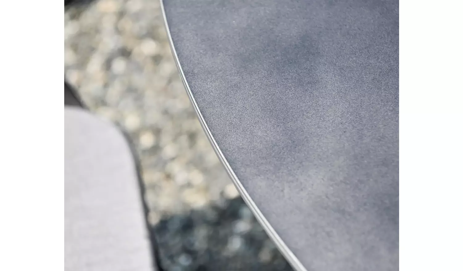 Habitat Aegaen 6 Seater Metal Patio Set - Grey