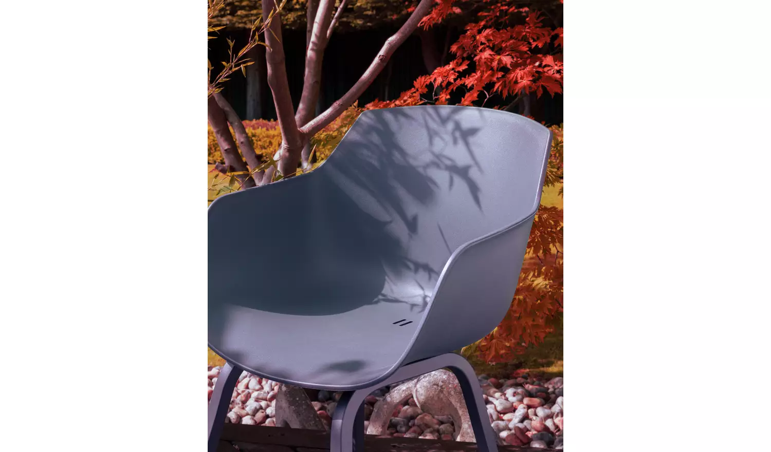 Habitat Aegaen 6 Seater Metal Patio Set - Grey