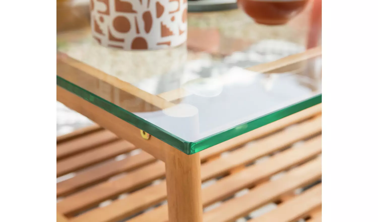 Habitat Hanson 5 Seater Wooden Garden Sofa Set - Grey