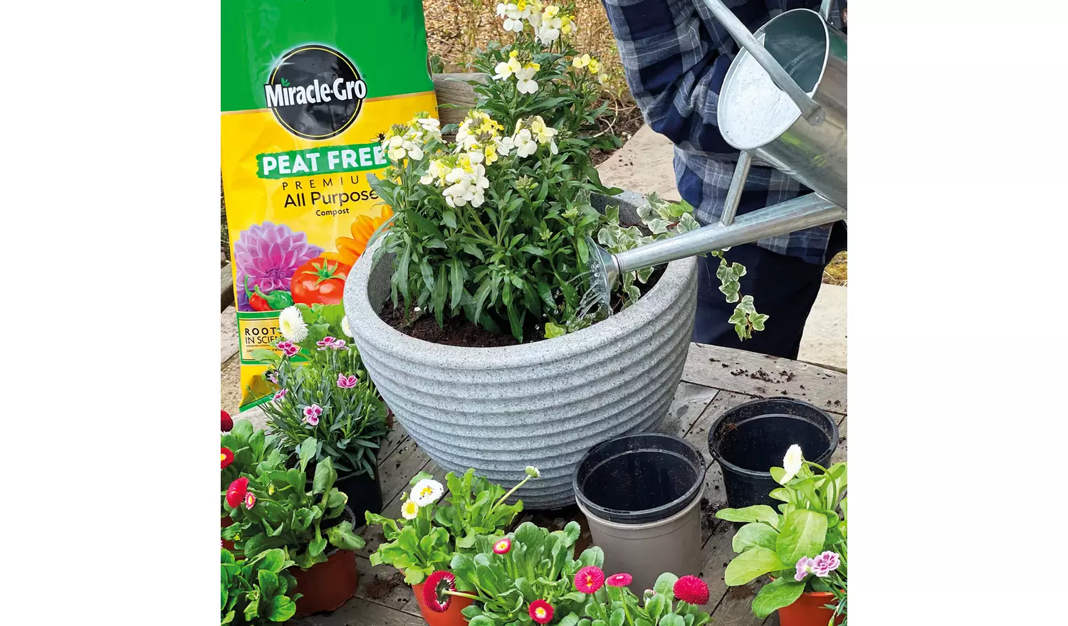 Miracle-Gro 40L Peat Free Premium All Purpose Compost