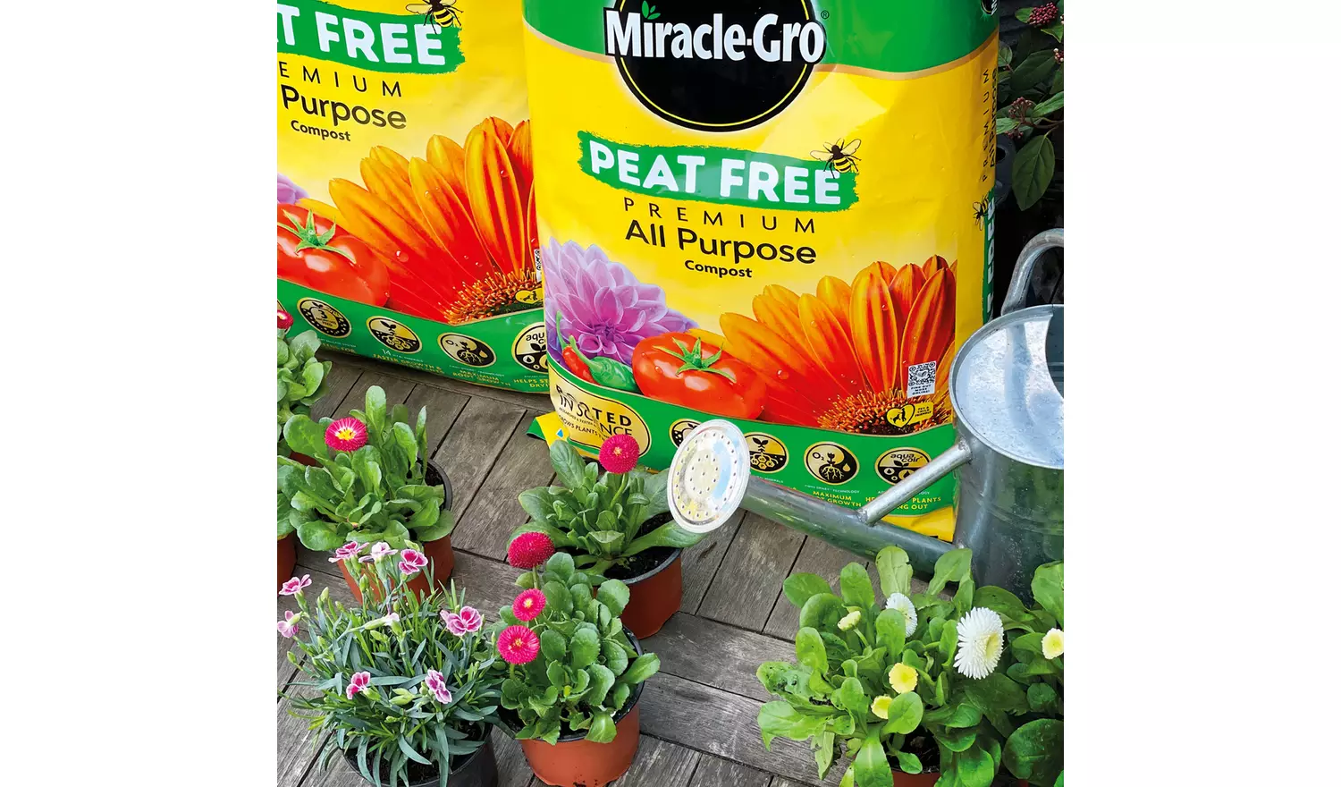 Miracle-Gro 40L Peat Free Premium All Purpose Compost