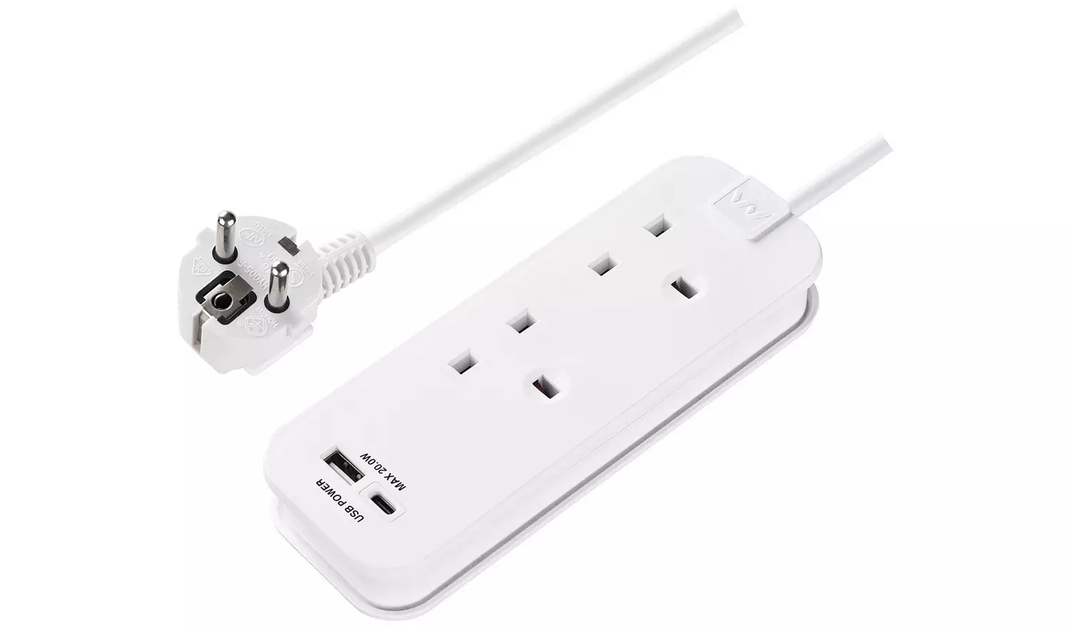 Masterplug UK to Europe Travel Adaptor