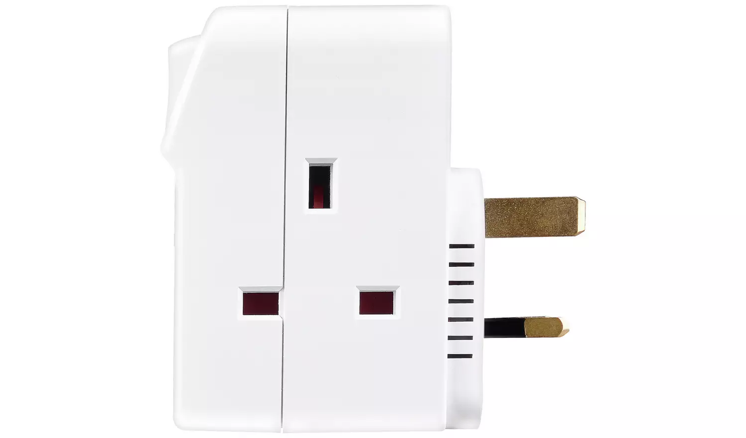 Masterplug 3-Way Individually Switched Adaptor