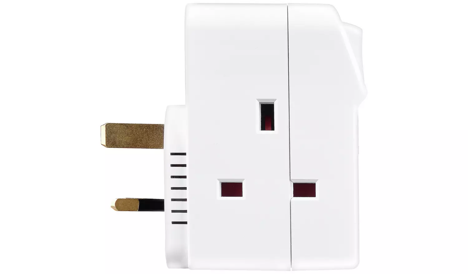 Masterplug 3-Way Individually Switched Adaptor
