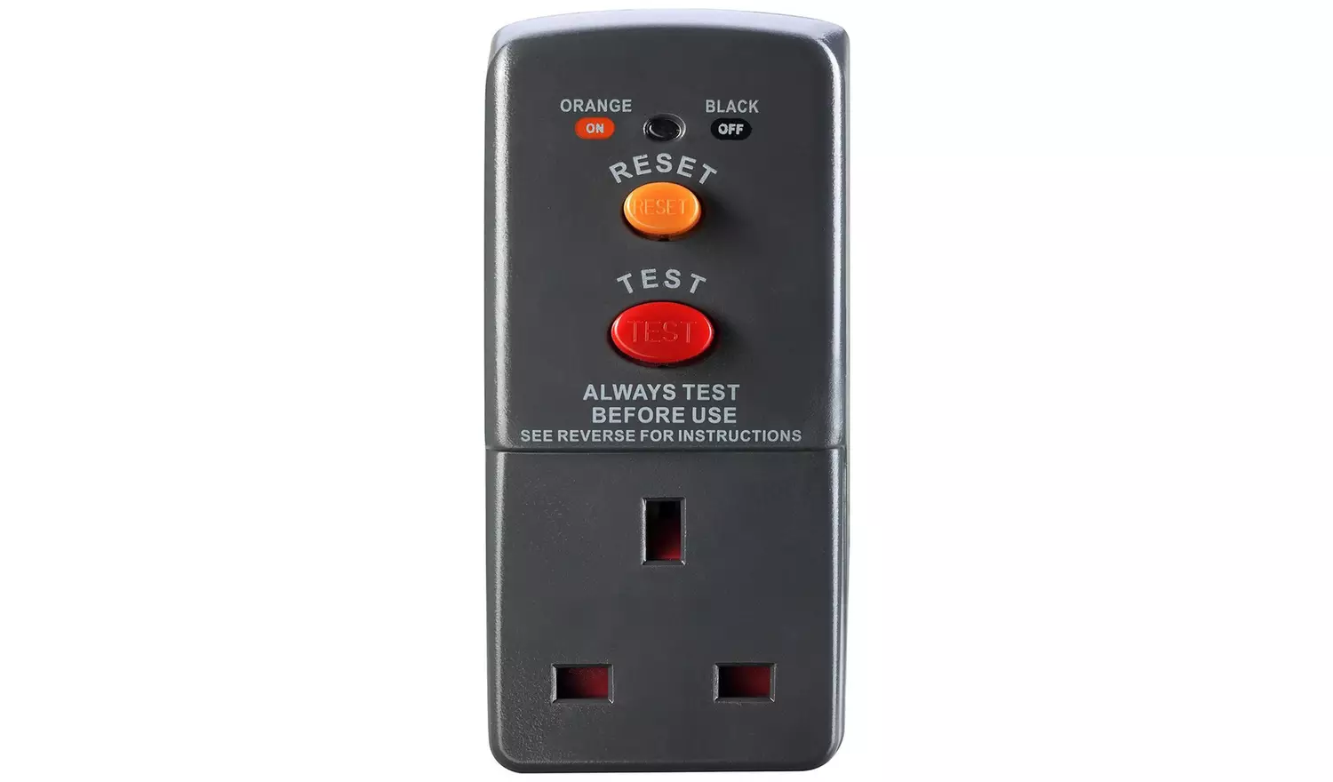 Masterplug RCD 1 Socket Adapter