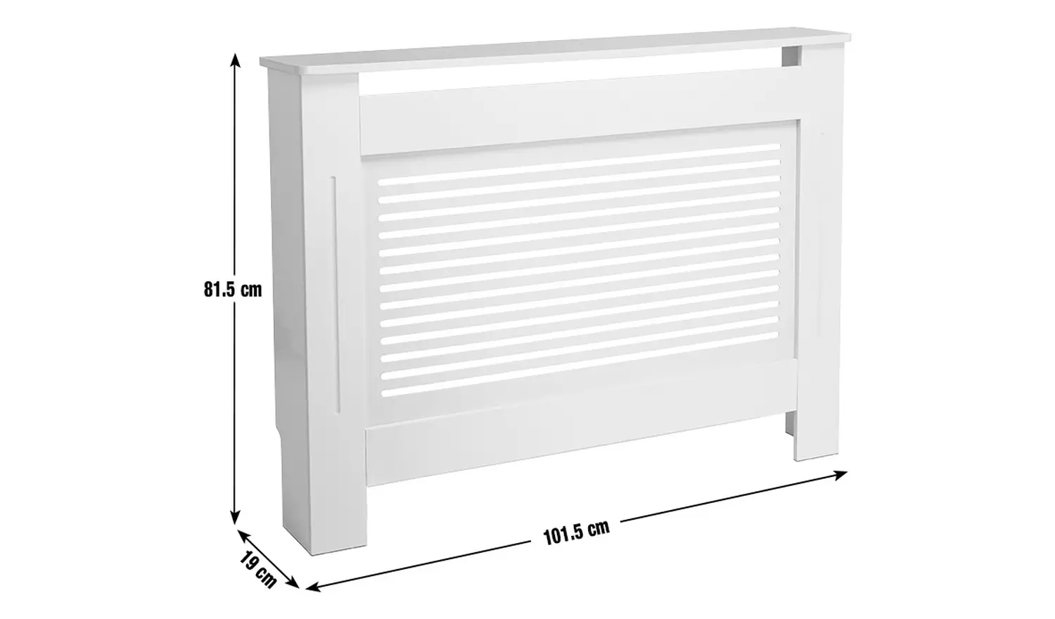 Argos Home Austin Small Radiator Cover - White