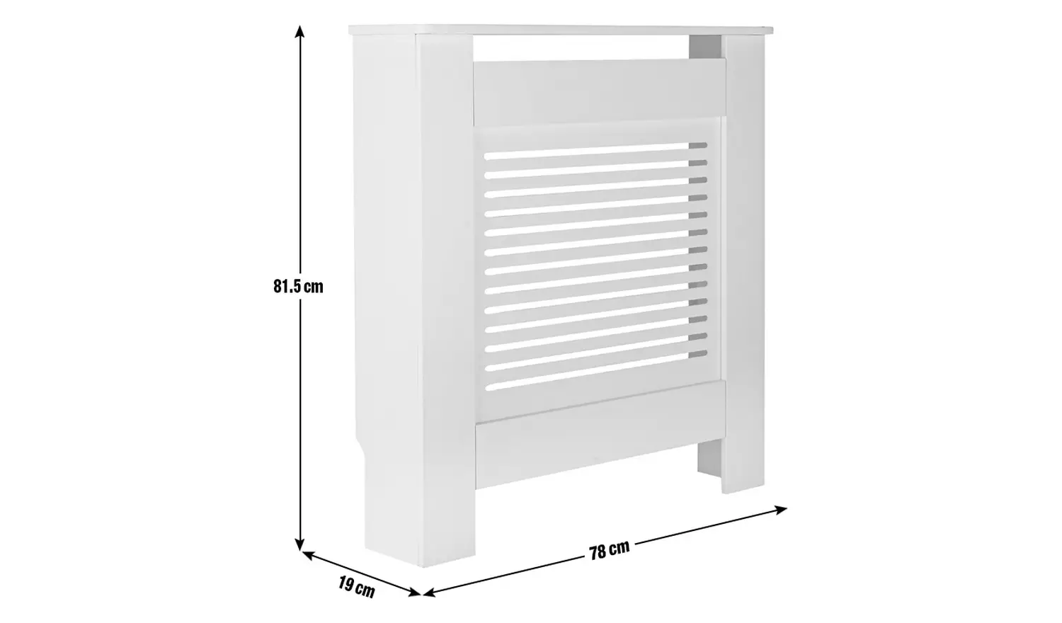 Argos Home Austin Mini Radiator Cover - White