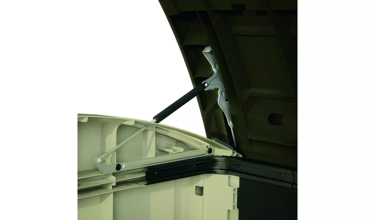 Keter Store It Out Ultra 2000L Garden Bike Shed -Beige/Green