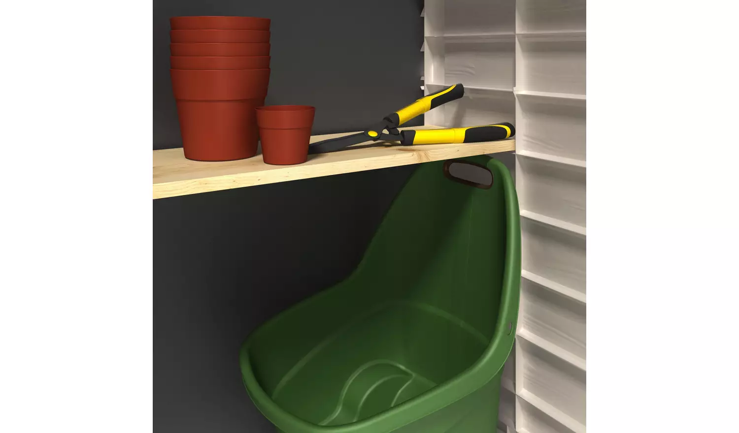 Keter Store It Out Ultra 2000L Garden Bike Shed -Beige/Green