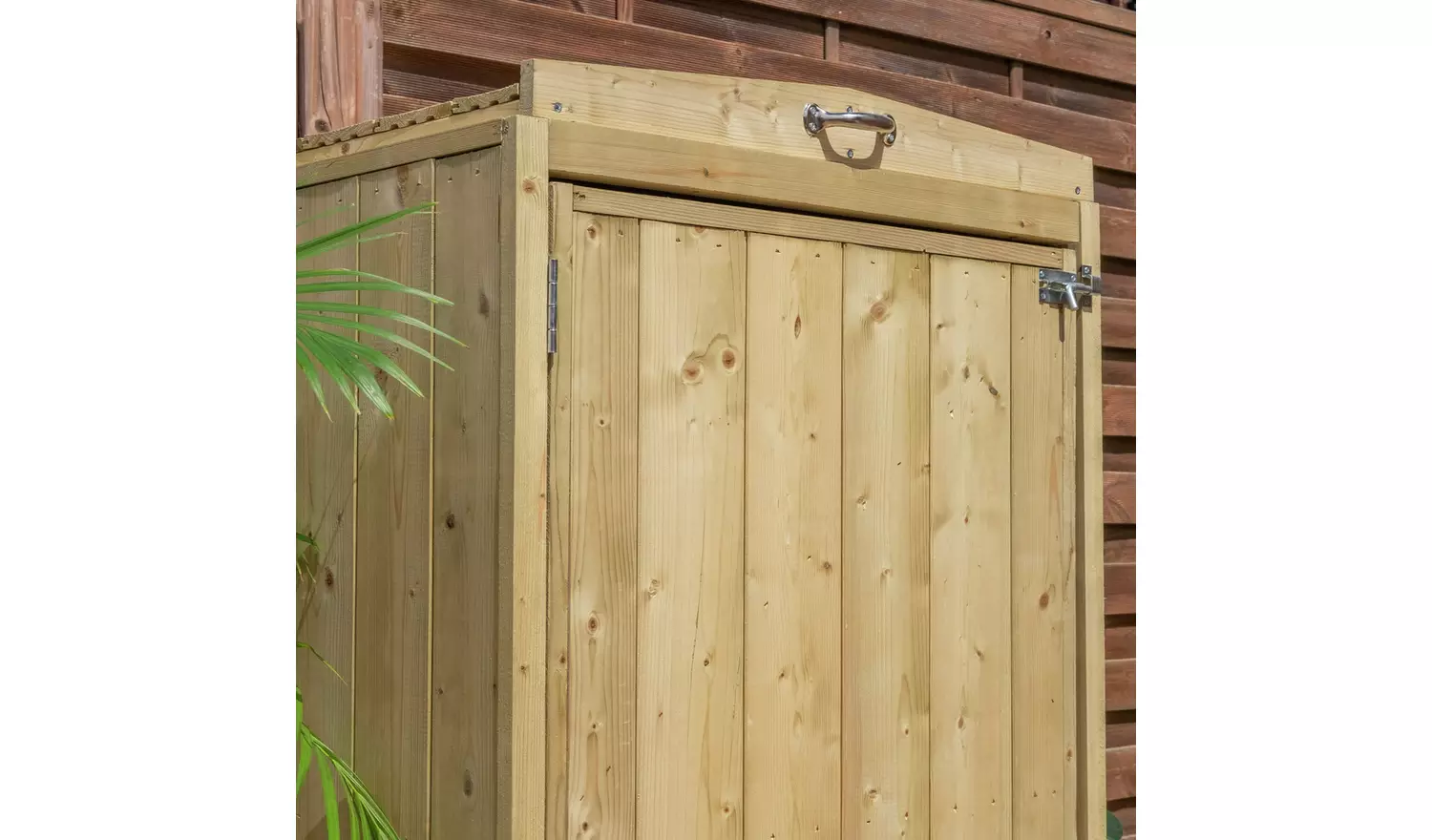Mercia Premium Pressure Treated Wooden Single Bin Store