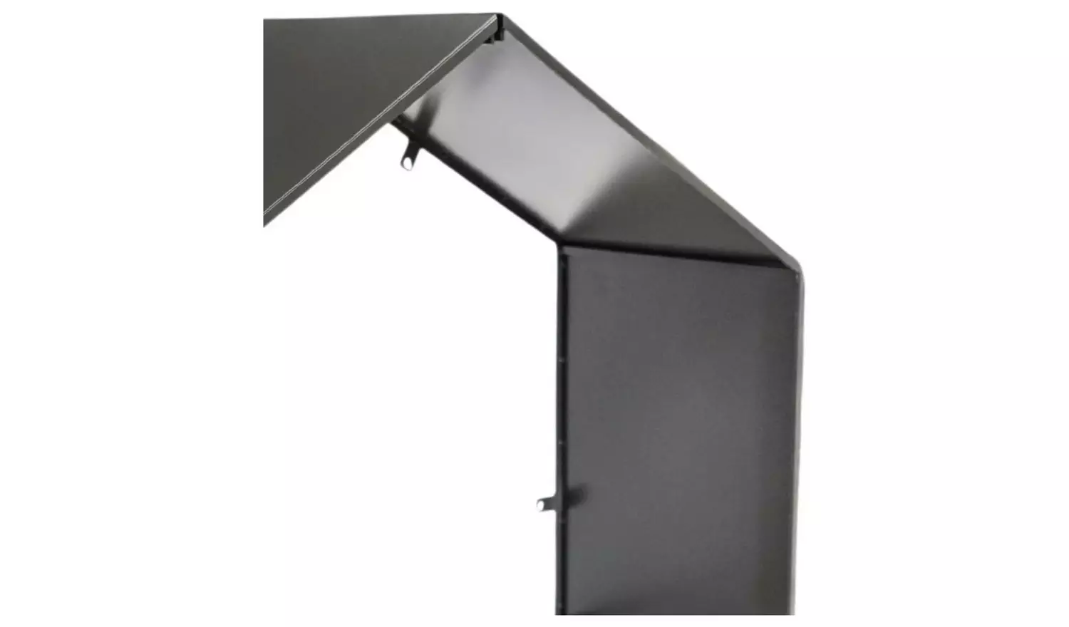 Ivyline Outdoor House Zinc Log Storage