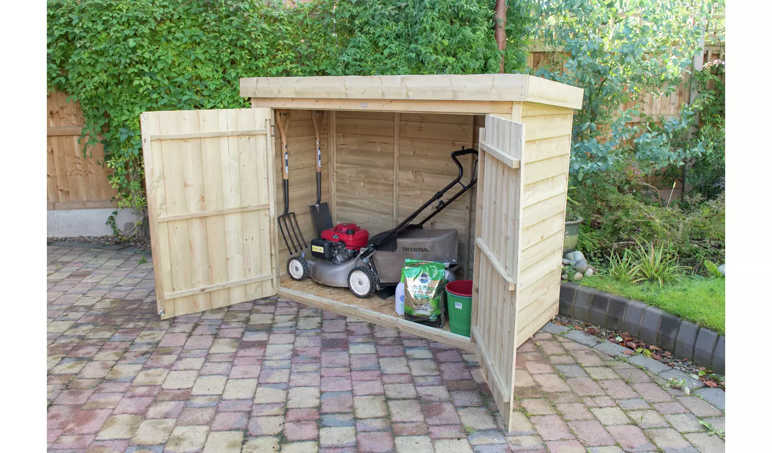 Forest Pent Large Outdoor Store - 2000 Litre