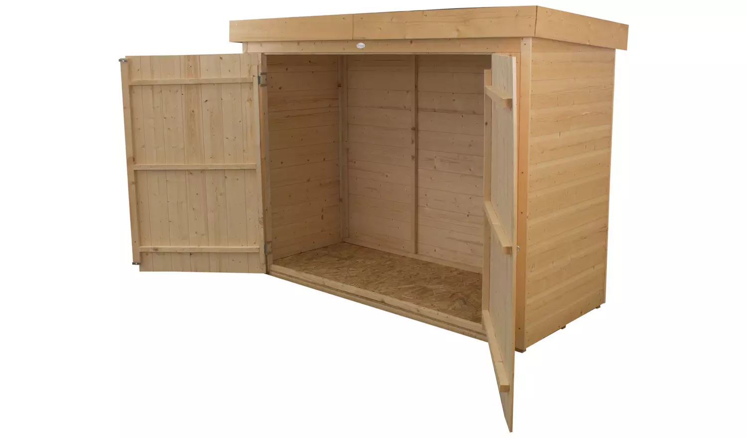 Forest Shiplap Pent Large Outdoor Store - 2000 Litre