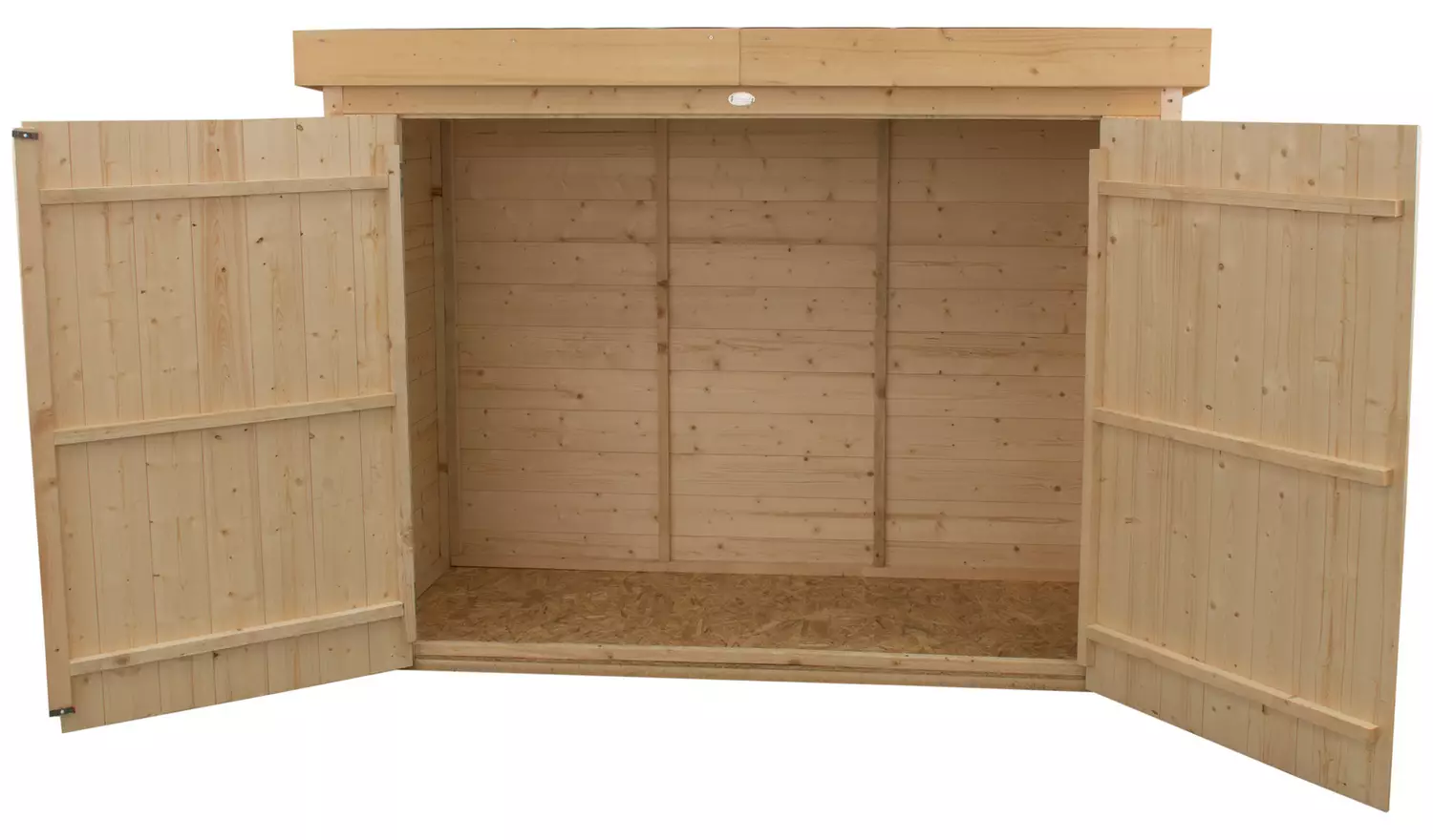 Forest Shiplap Pent Large Outdoor Store - 2000 Litre