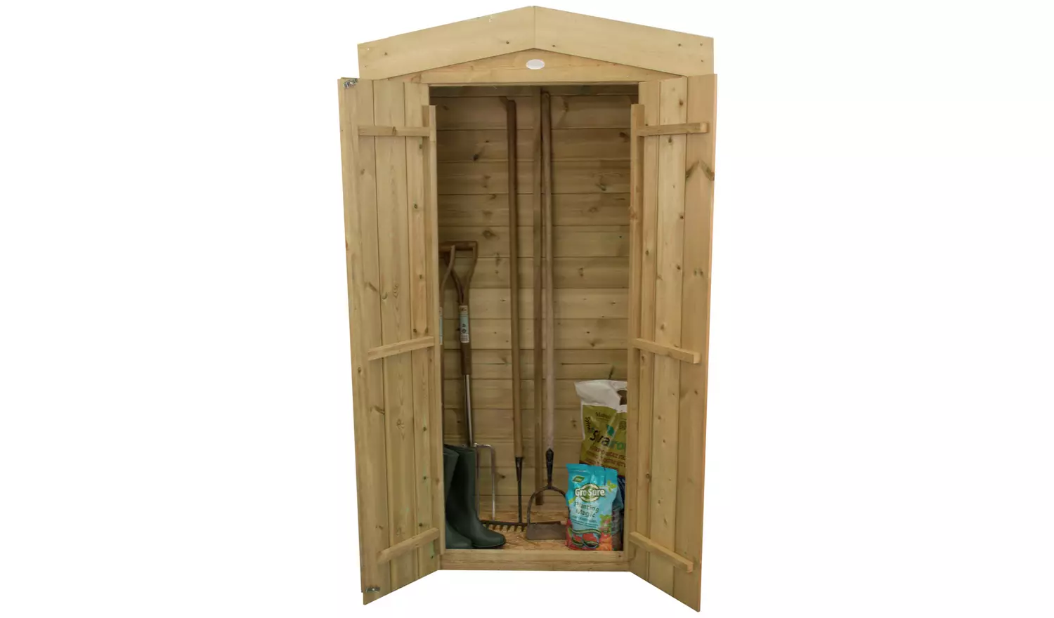 Forest Shiplap Apex Tall Garden Store - 750 Litre